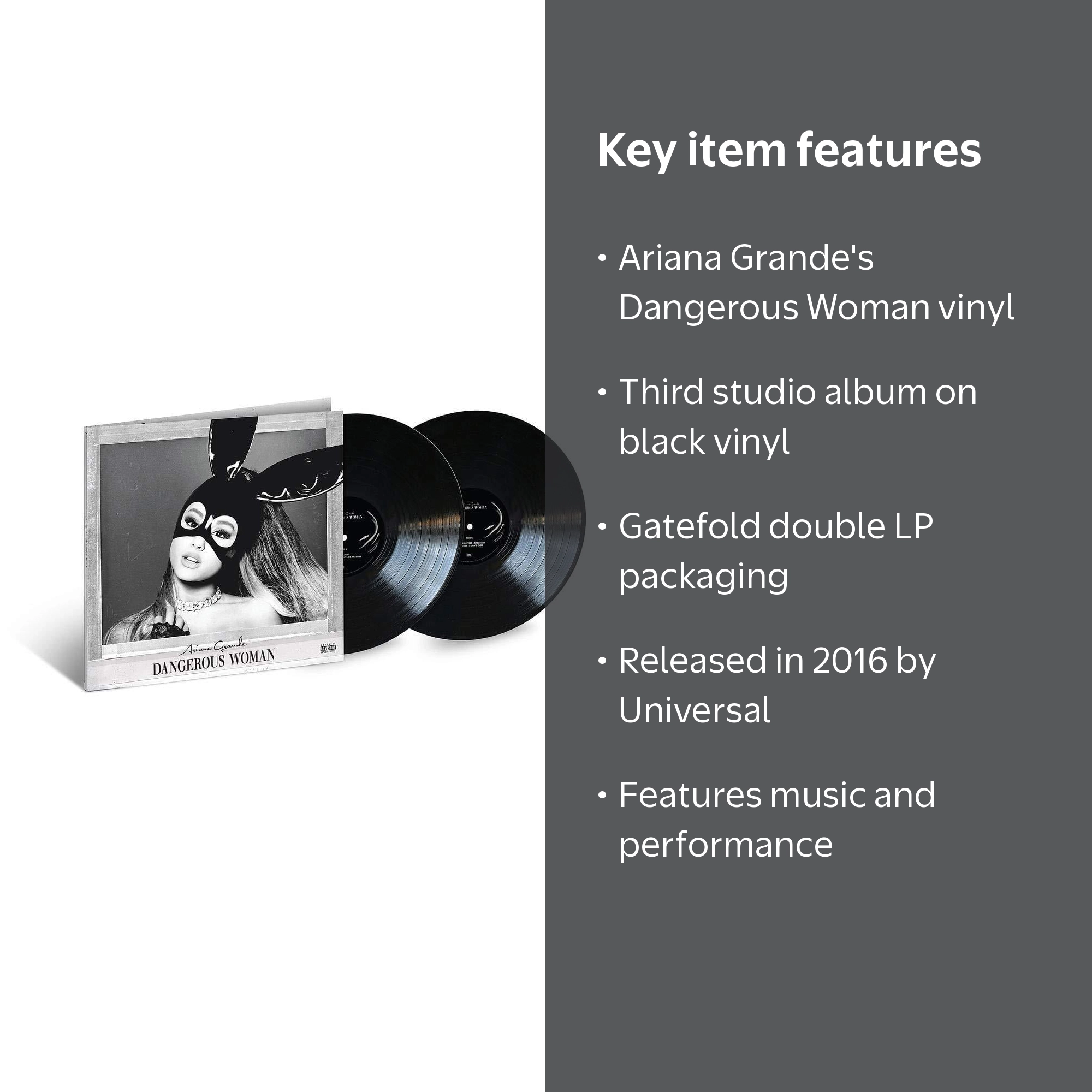 Ariana Grande - Dangerous Woman - Music & Performance - Vinyl