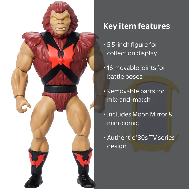 Masters of the Universe Origins Grizzlor 5.5-inch Action Figure