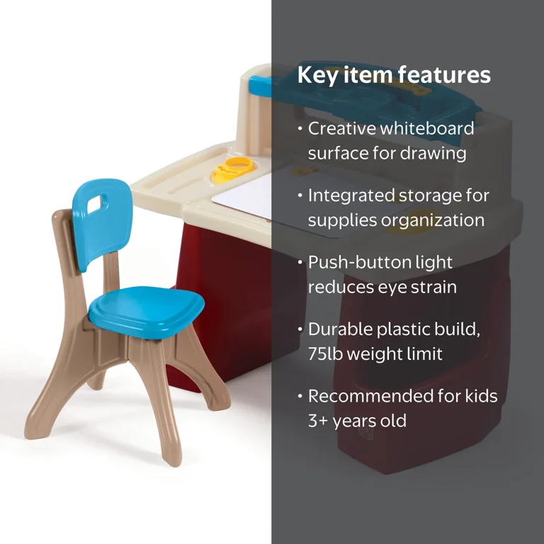 SKさま専用　ベジータマッサージ＆クレンジング　スクワラン配合　２箱セット Step2 Deluxe Art Master Desk Plastic Kids Activity Center and