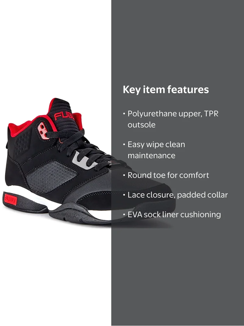 FUBU Men's Zone High-top Basketball Shoes - Walmart.com