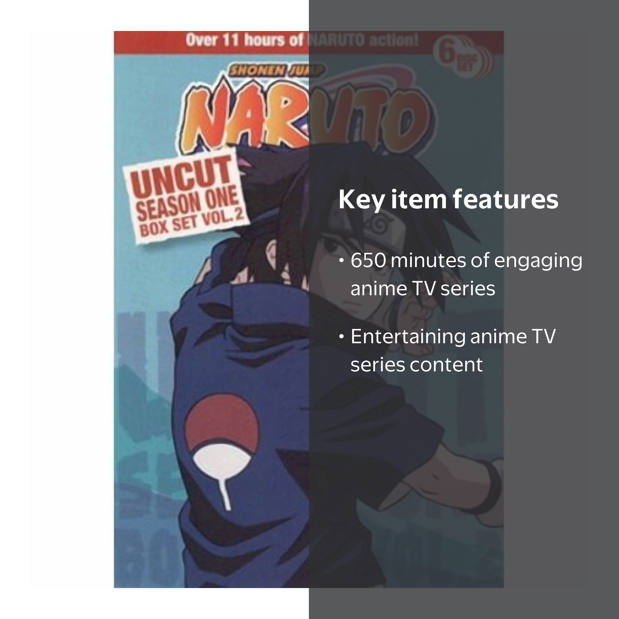 Viz Media Naruto Uncut: Season 1, Volume 2 Anime Box Set (DVD