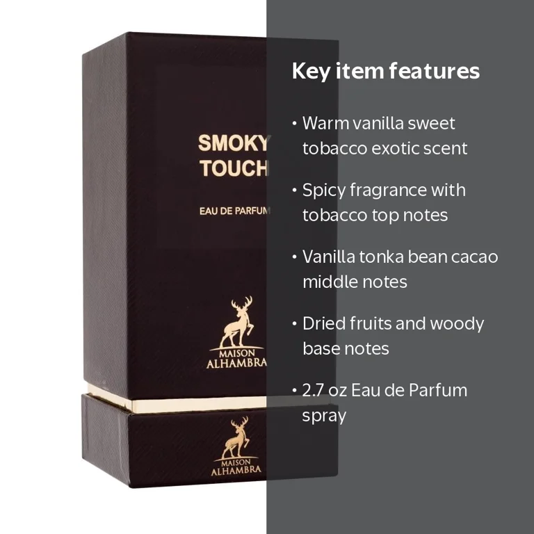Maison Alhambra Tobacco Touch, Vanilla Sweet EDP Spray 2.7 oz