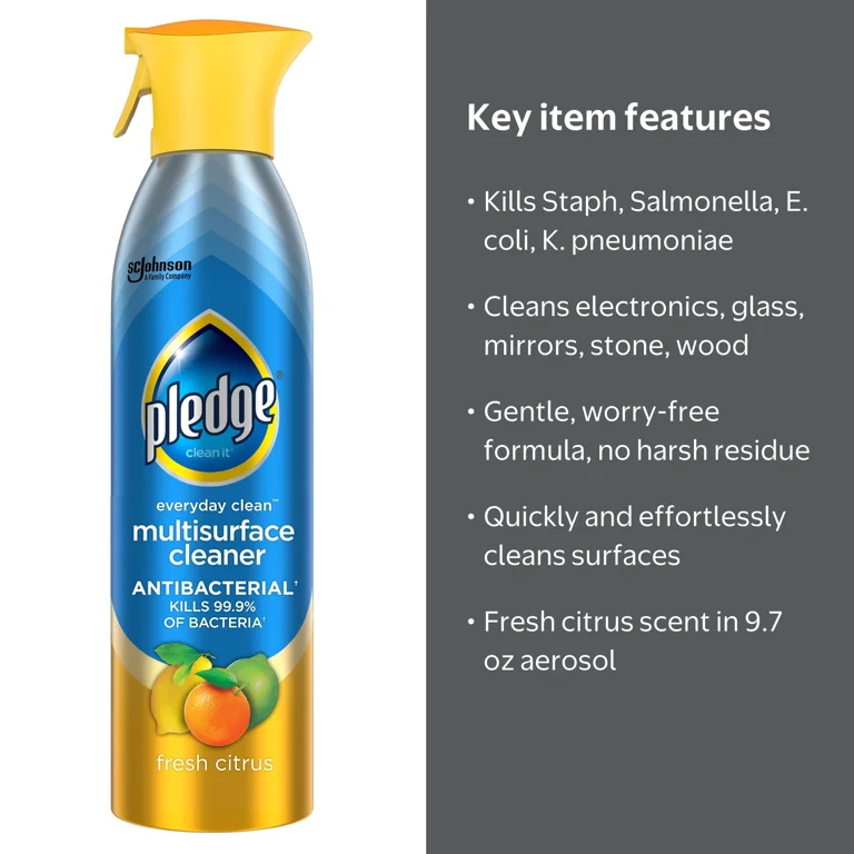 Pledge¬Æ Everyday Cleaner‚Ñ¢ Multi Surface Antibacterial Spray