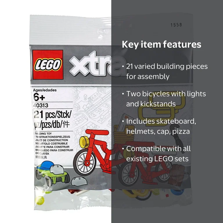 LEGO Bicycles 40313 Building Set (21 Pieces) - Walmart.com