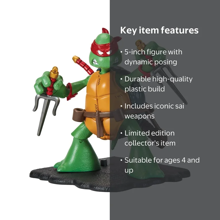 Teenage Mutant Ninja Turtles, Action Figure, 5 Inch, Original