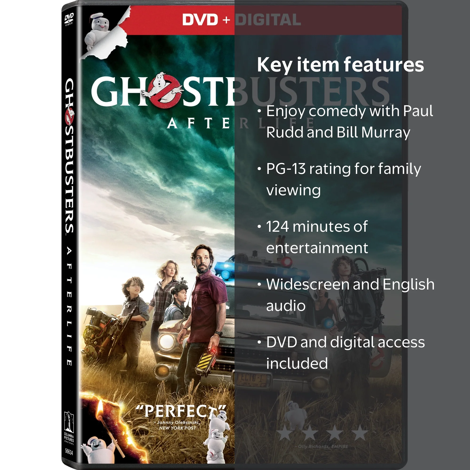 Ghostbusters: Afterlife (DVD + Digital Sony) - Walmart.com