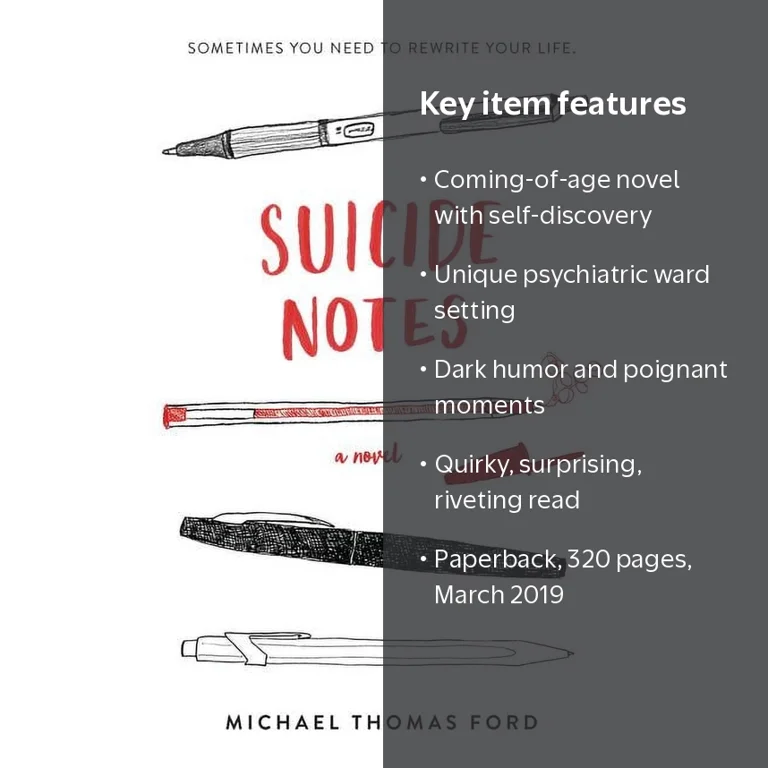 Michael Thomas Ford, Suicide Notes, ISBN 9780062845511, Paperback