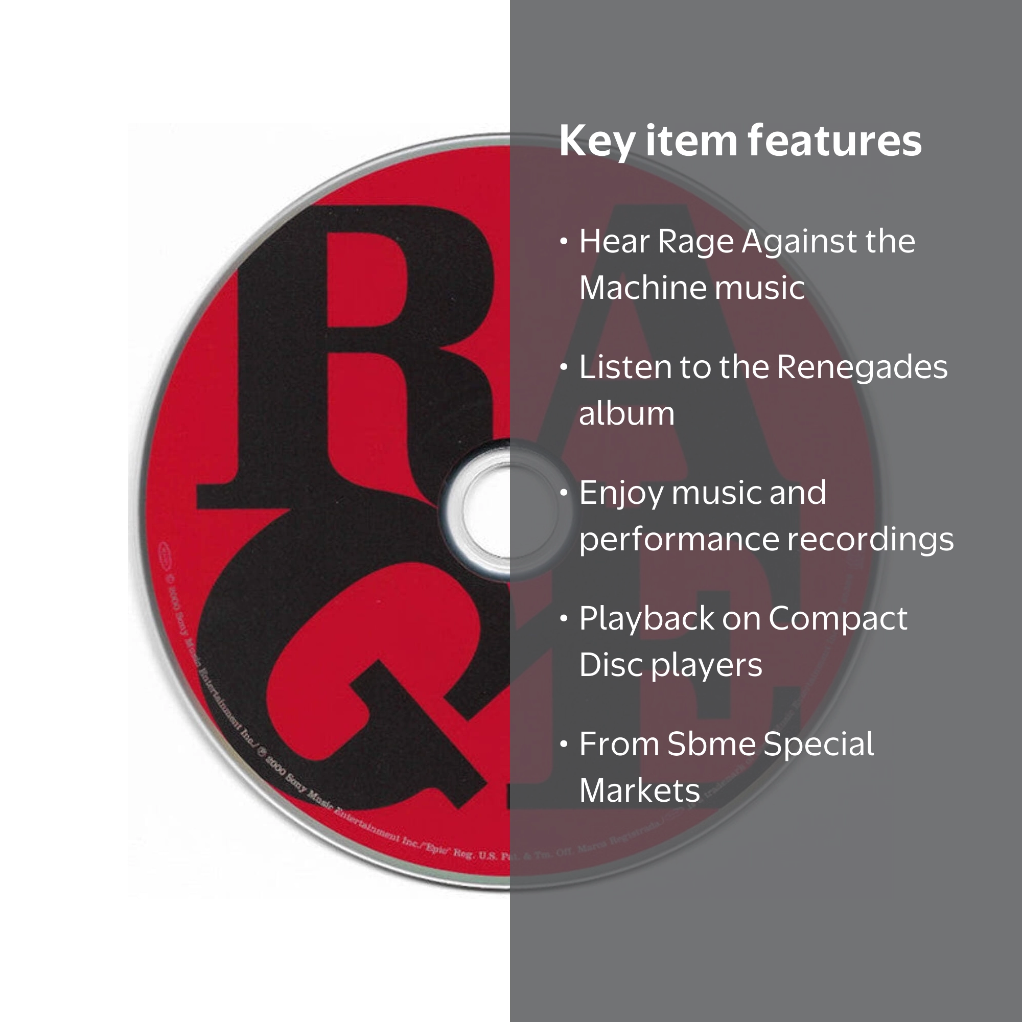 US盤Rage Against The Machine - Renegades RAGE AGAINST THE MACHINE - Renegades - Amazon.com Music