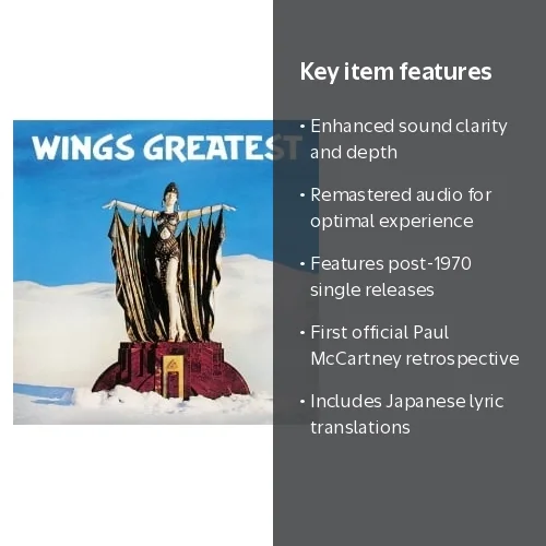 Paul McCartney & Wings - Wings Greatest - Music & Performance - CD