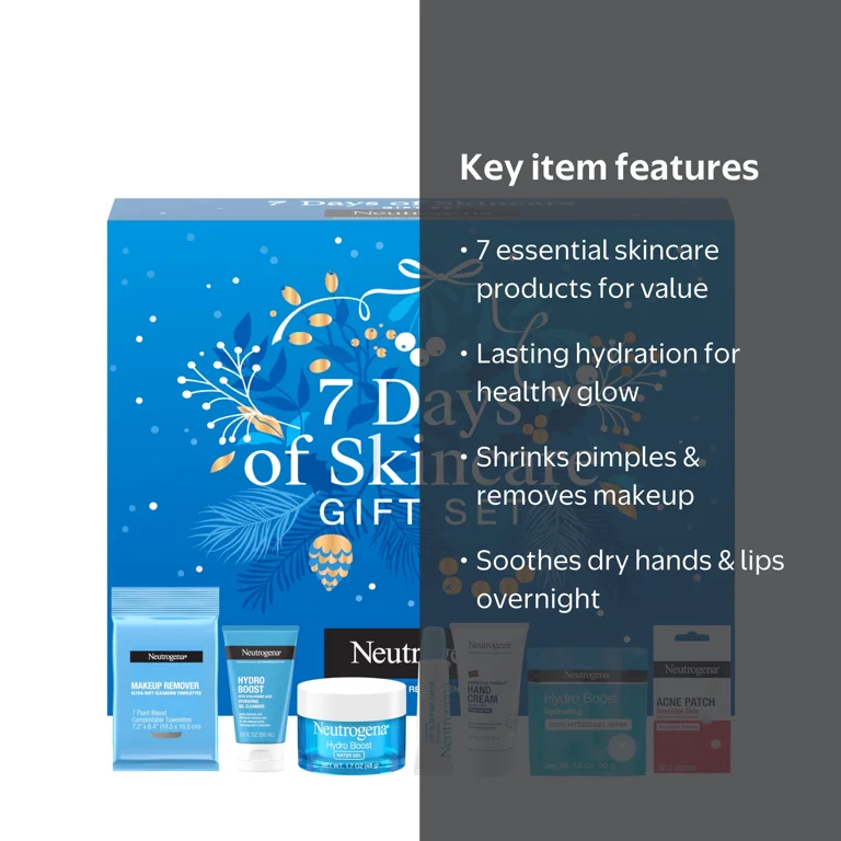 Neutrogena Holiday Skin Care Gift Set, Beauty Essentials, $56.00