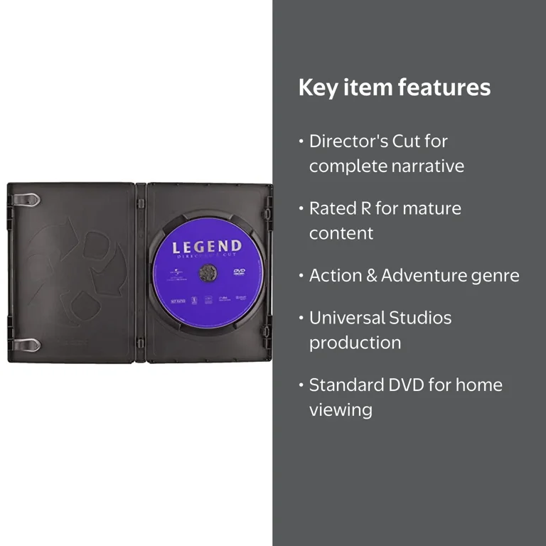 SDS, Legend DVD, 1986 Director's Cut, Action Adventure Fantasy