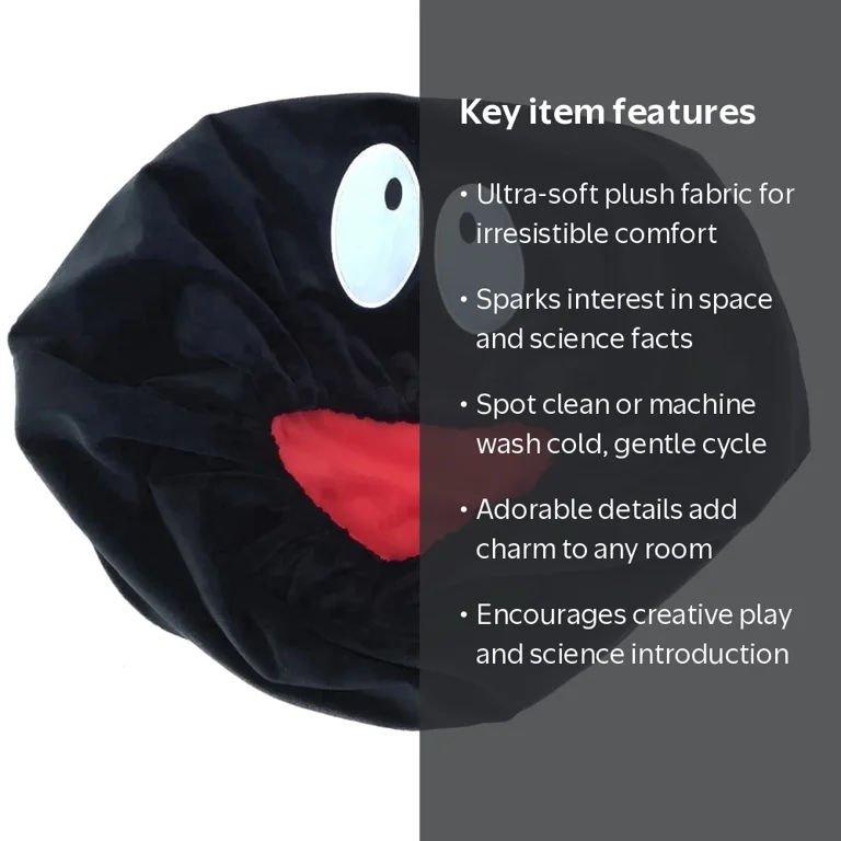 Celestial Buddies, Space Plush, Black Hole Stuff Sack, 18x30