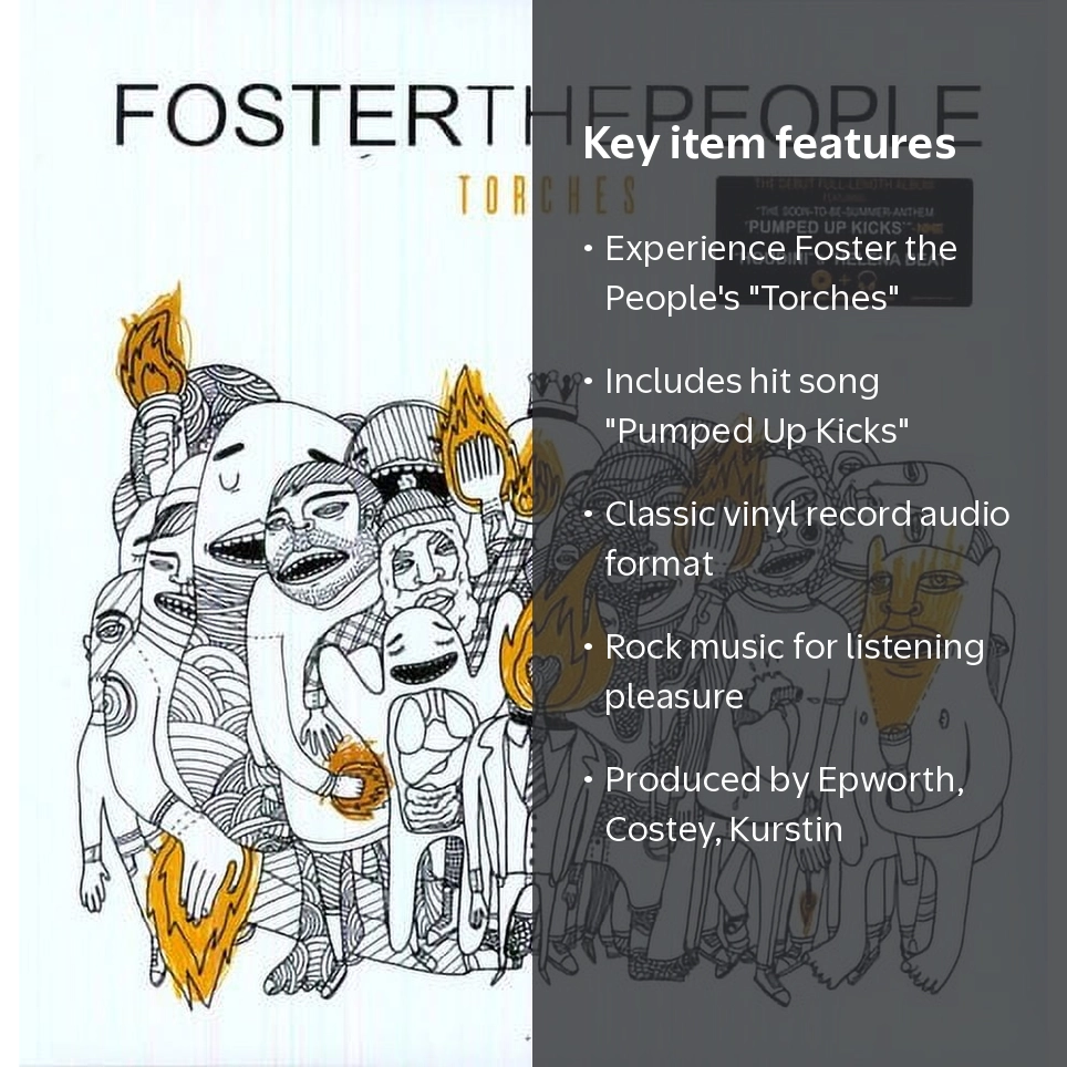 Foster the People - Torches - Vinyl Album, Debut with Pumped Up
