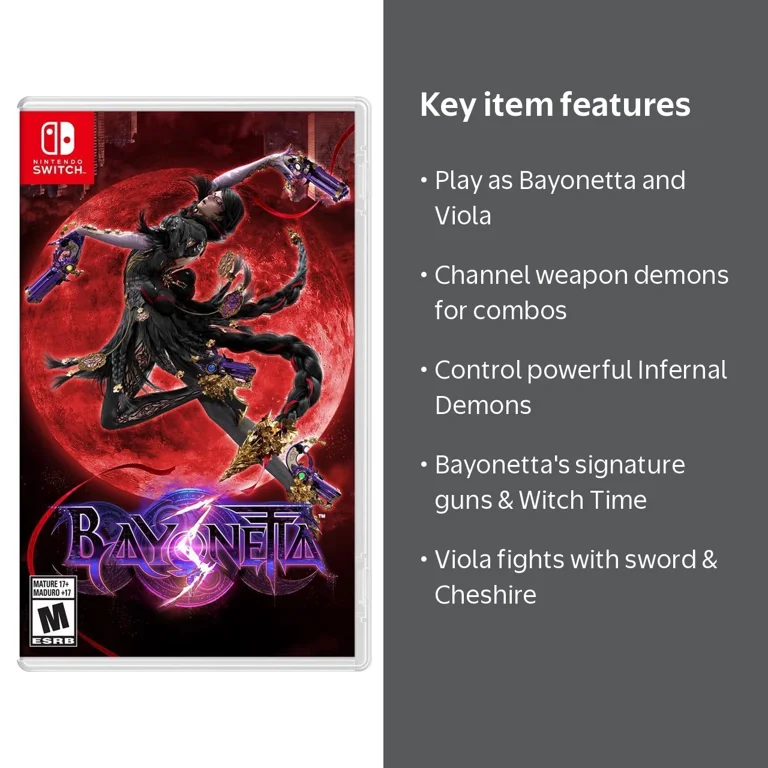Nintendo, Game, Bayonetta 3, Nintendo Switch, Action Adventure