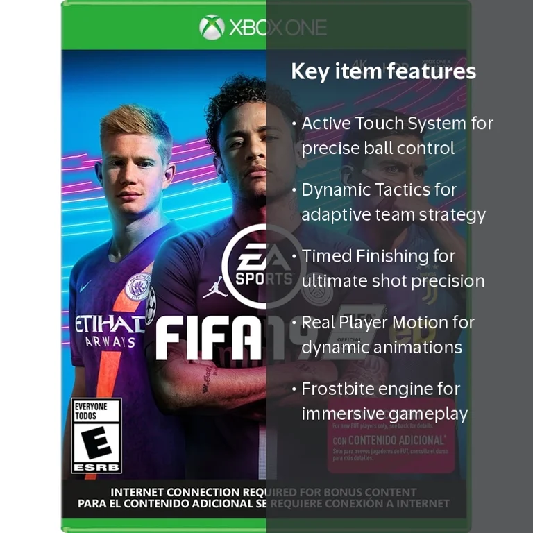 FIFA 19, Electronic Arts, Xbox One, 014633371666 - Walmart.com