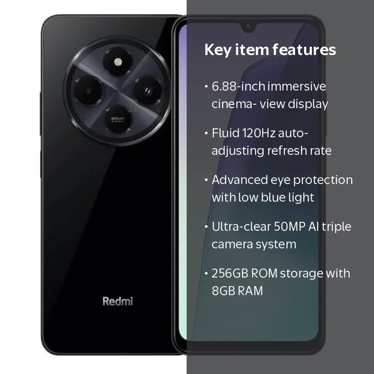 Xiaomi Redmi 14C 4G 256GB ROM 8GB RAM Dual SIM GSM Unlocked