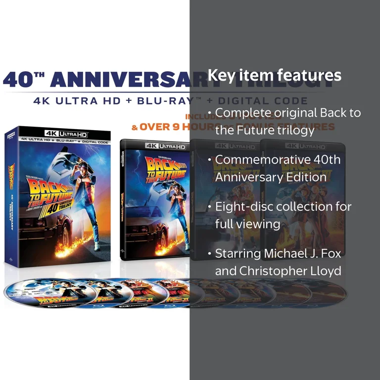 Universal, Back to the Future Trilogy, 40th Anniversary Edition