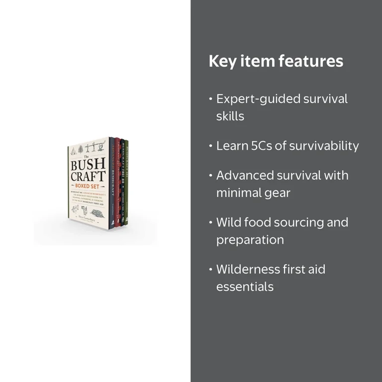 Dave Canterbury, Bushcraft Survival Skills Set, Hardcover
