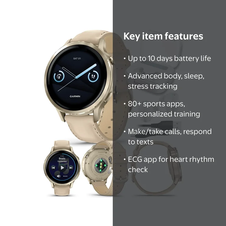 Garmin Venu 4 - 41mm AMOLED Advanced Health & Fitness GPS