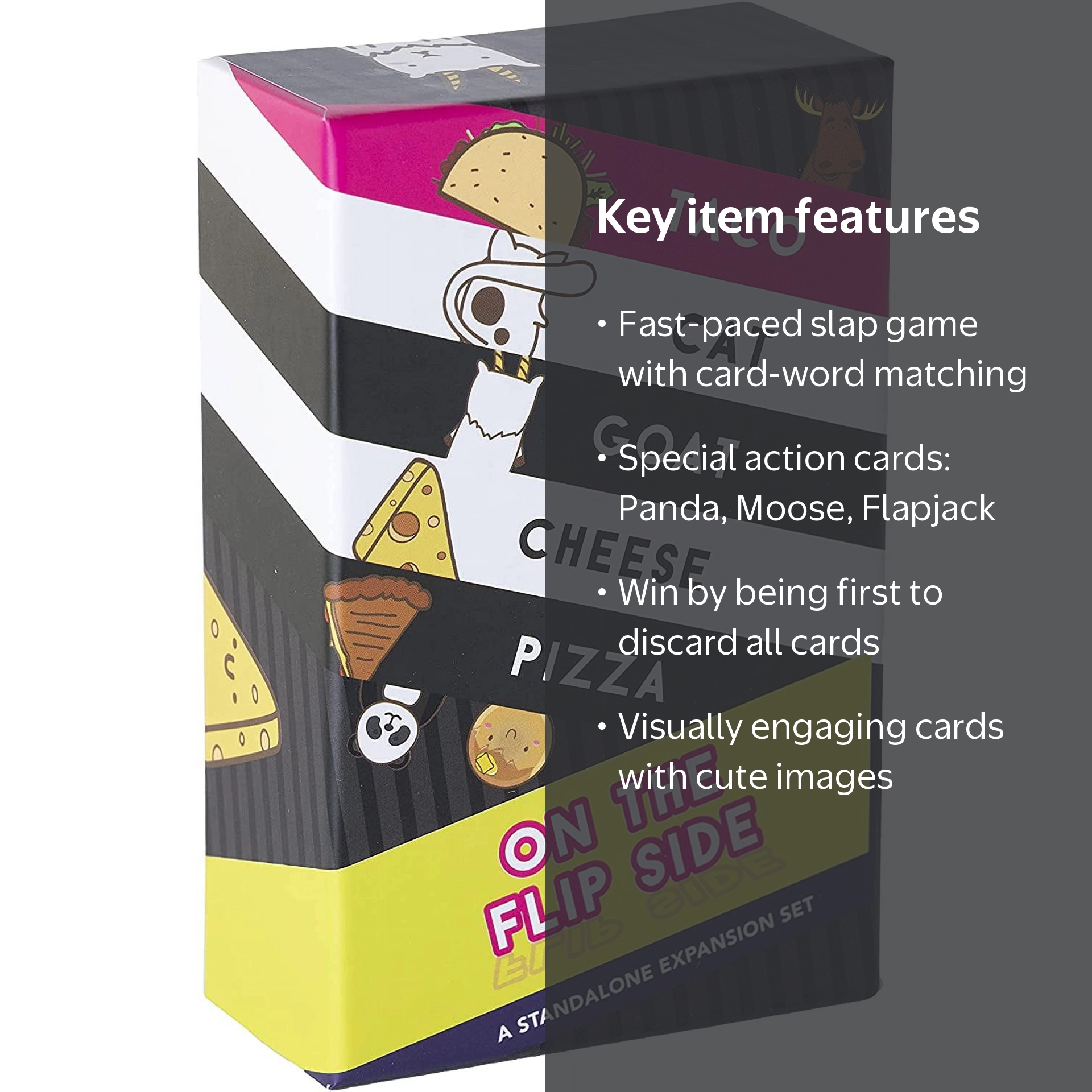 Dolphin Hat Games, Card Game Deck, Taco Cat Goat Cheese Pizza