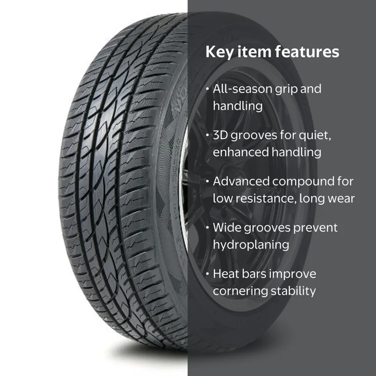 Groundspeed Voyager GT All Season 215/55ZR17 98W XL Passenger Tire