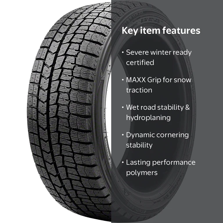 Dunlop Winter Maxx 2 Winter 215/55R17 94T Passenger Tire - Walmart.com