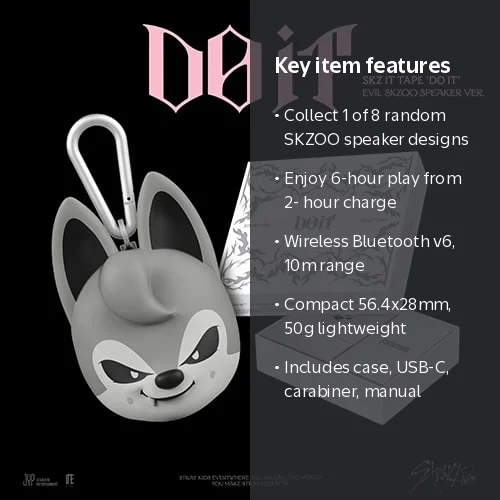 Stray Kids - [DO IT] SKZ IT TAPE EVIL SKZOO SPEAKER RANDOM Version
