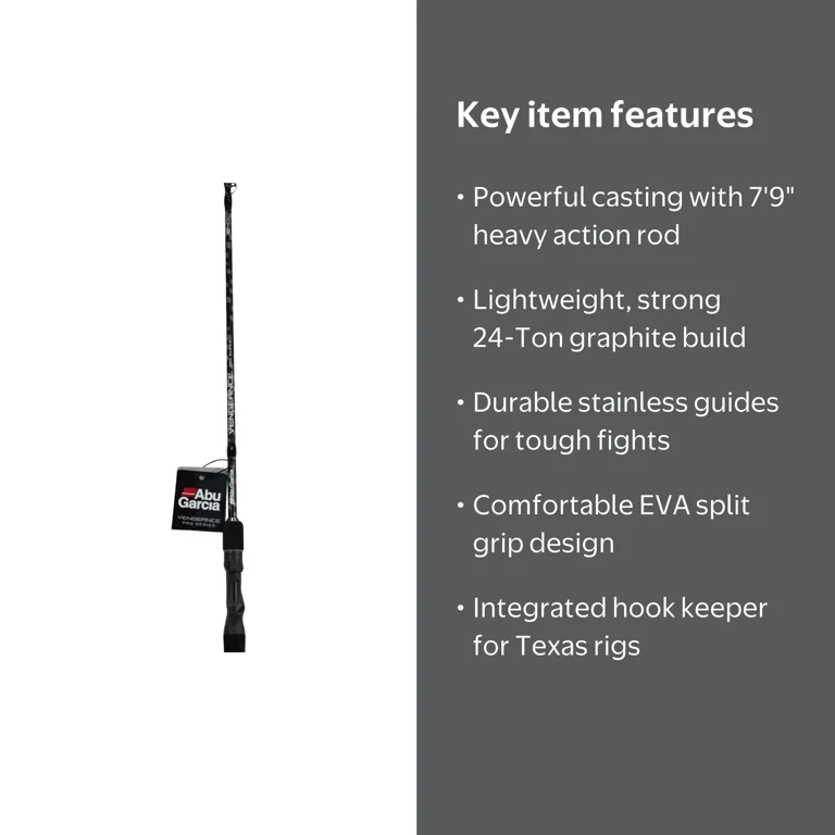 abu garcia broken rod warranty 6'6