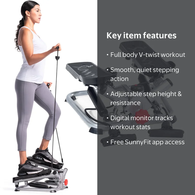 Sunny Health & Fitness SF-S0979 Mini Stair Stepper Climber Machine
