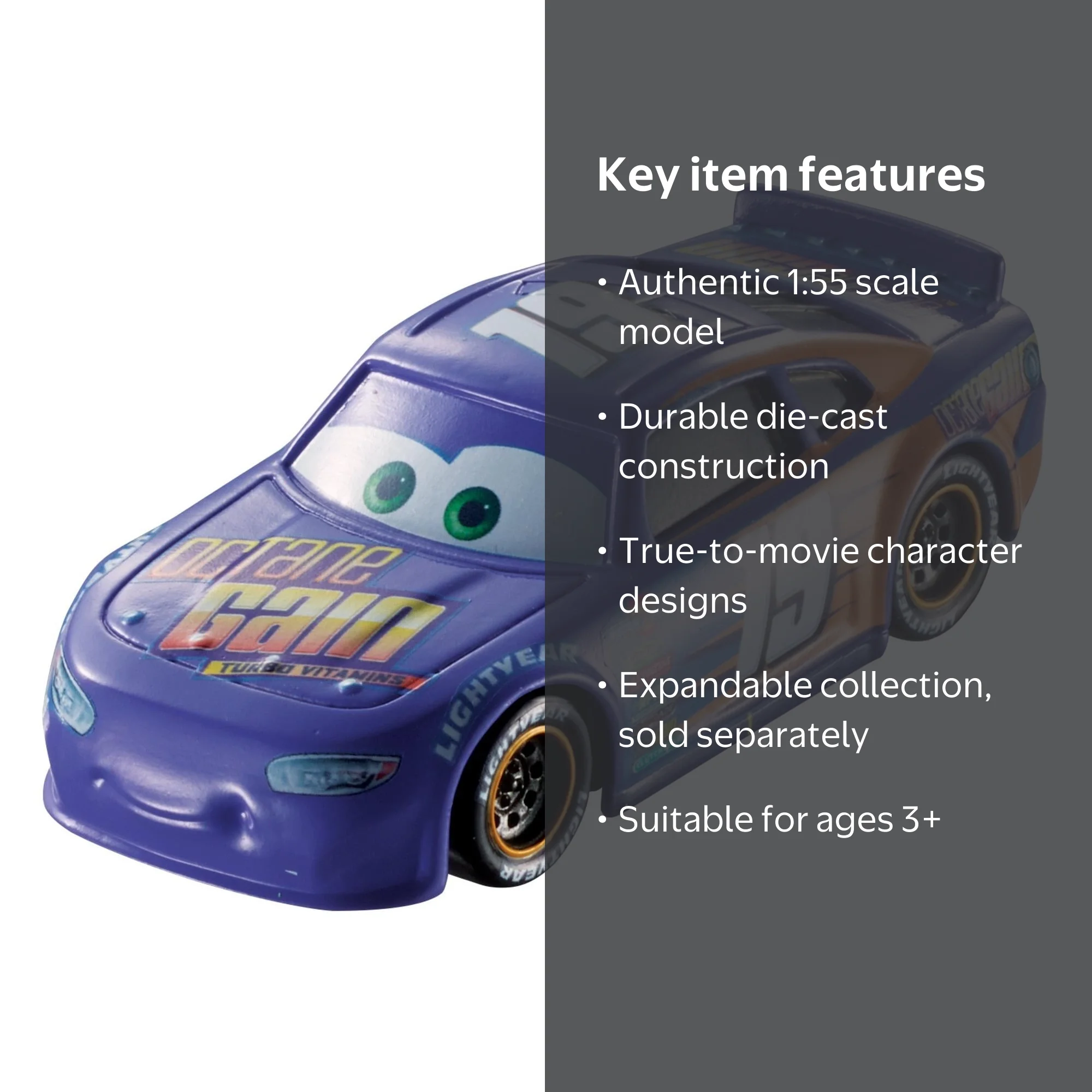 Disney Pixar Cars movie Die-cast Character Vehicles - Walmart.com