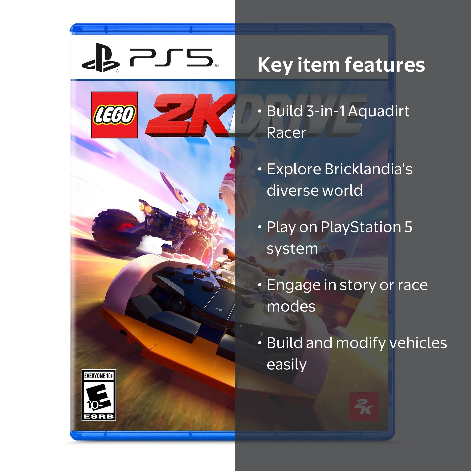 おもちゃ ps5 LEGO 2K Drive - New & Fun PlayStation 5 Video Game for Kids