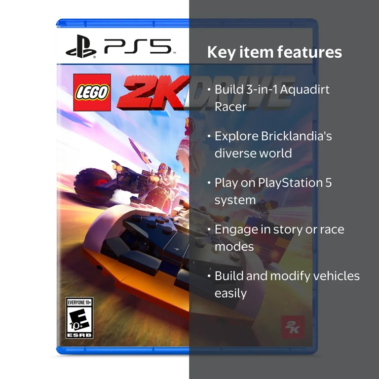 プレステ5 LEGO 2K Drive - New & Fun PlayStation 5 Video Game for Kids