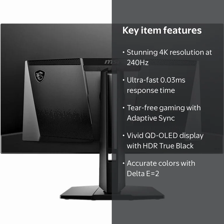 MSI, Gaming OLED Monitor, 32
