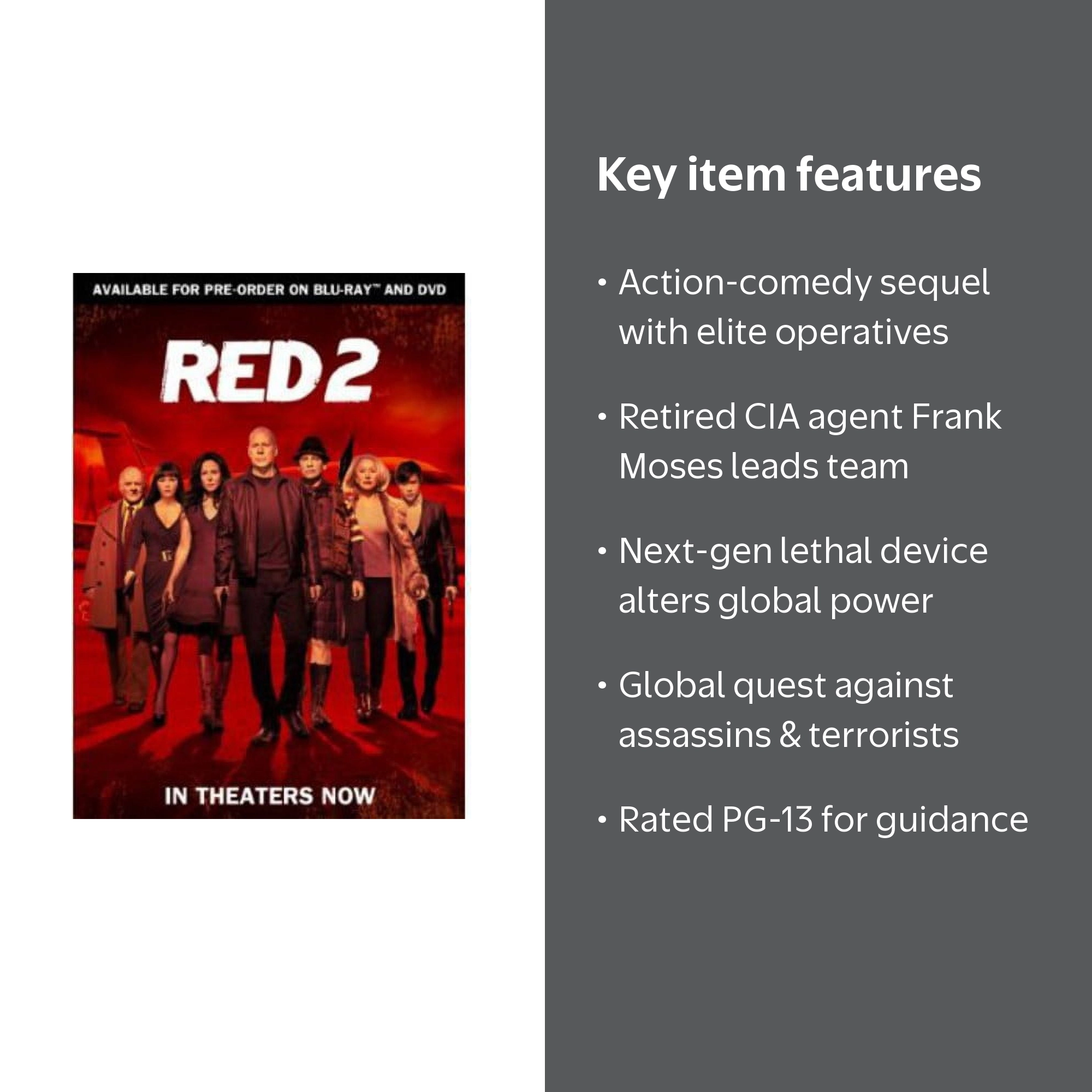 RED 2 (DVD) - Walmart.com