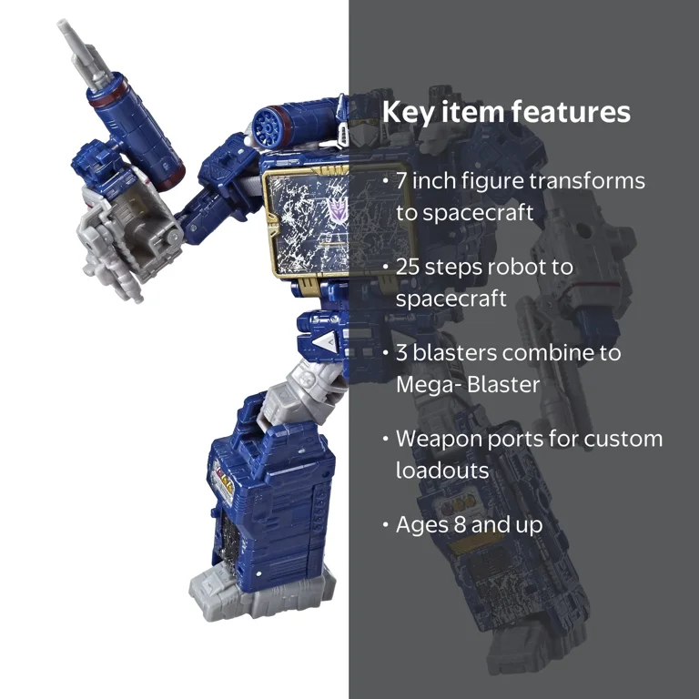 Transformers, Voyager Class Soundwave, WFC-S25, Cybertronian Mode