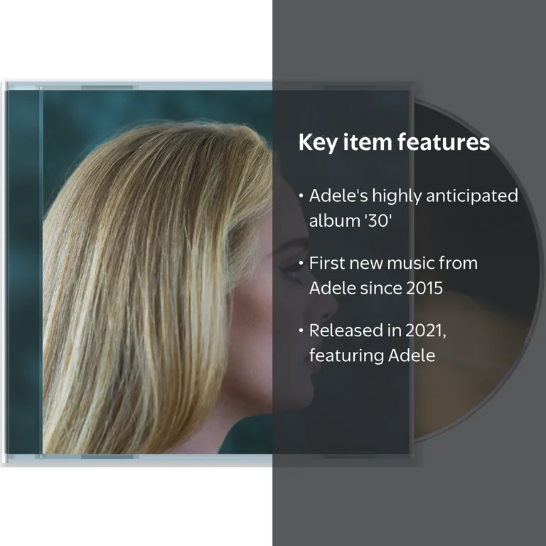 Adele - 30 - New Album - Opera / Vocal - CD - Walmart.com