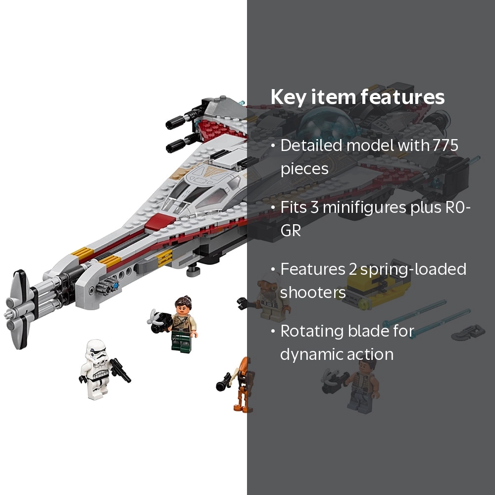 LEGO Star Wars TM The Arrowhead 75186 - Walmart.com