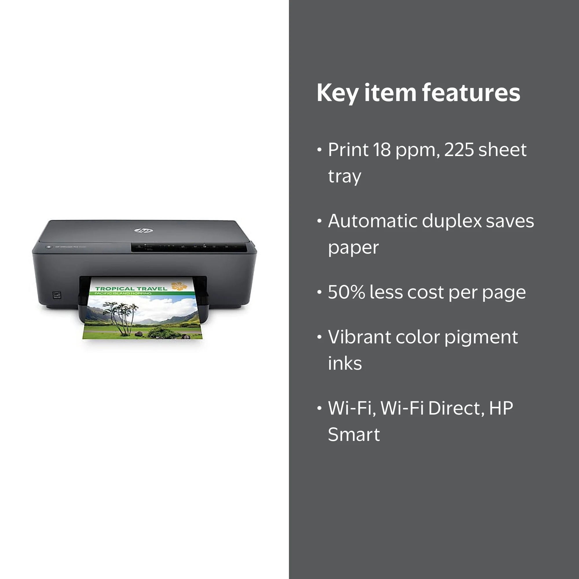 新品 OfficeJet Pro 6230 Wi-Fi対応プリンター HP, Wireless Printer, OfficeJet Pro 6230, color printing - Walmart.com