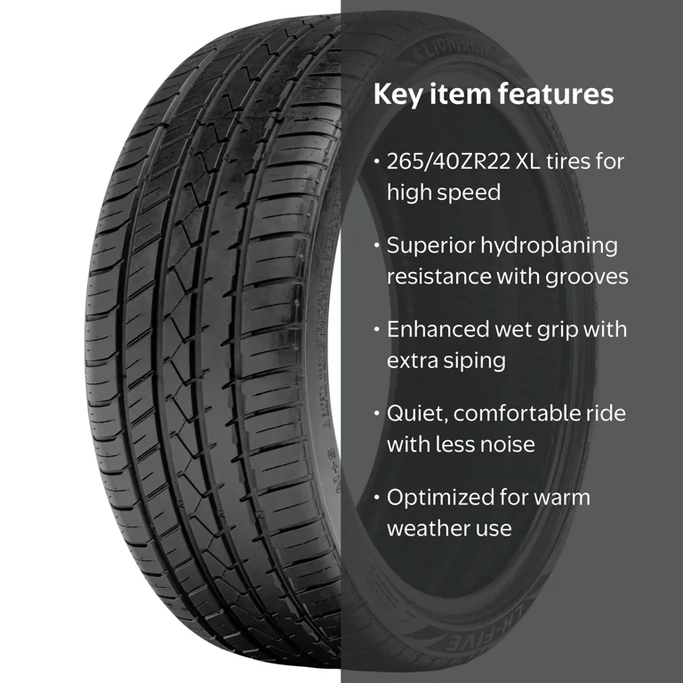 Lionhart LH-Five UHP 265/40ZR22 106W XL All-Season Tire for