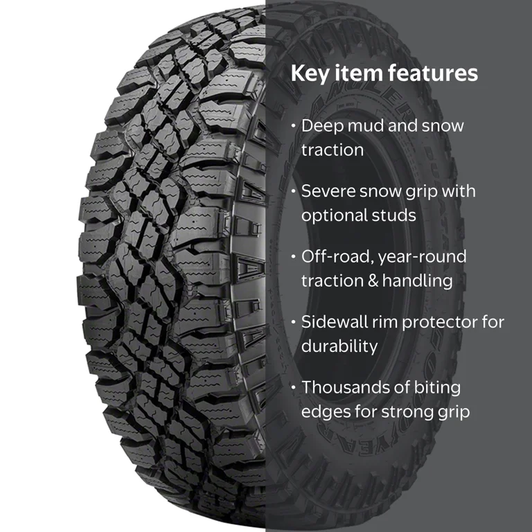 Goodyear Wrangler DuraTrac LT285/60R20 125/122Q E Rugged Terrain 
