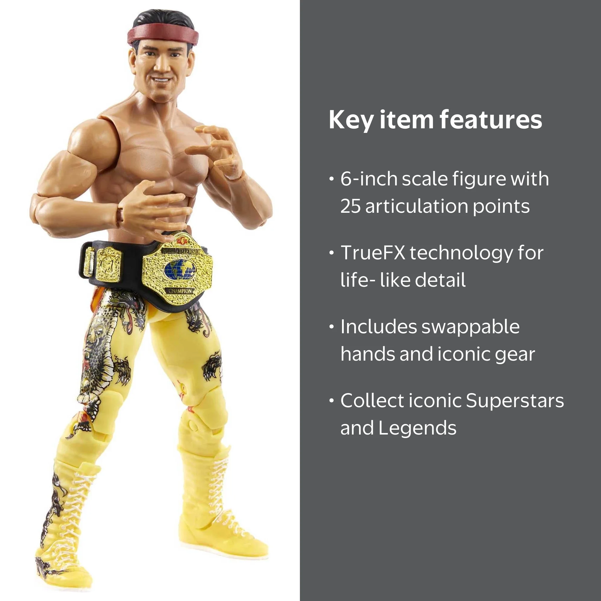 WWE Elite Collection Wrestling Action Figure - Ricky 'The Dragon