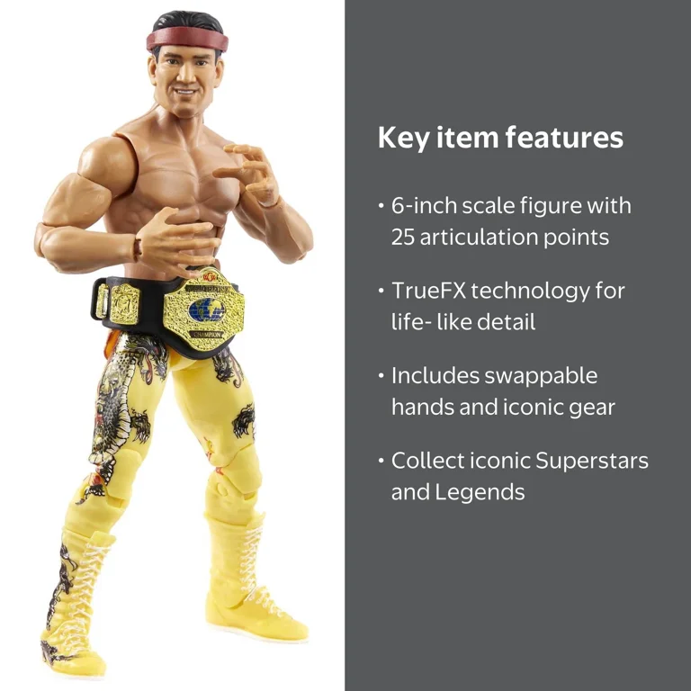 WWE Elite Collection Wrestling Action Figure - Ricky 'The Dragon