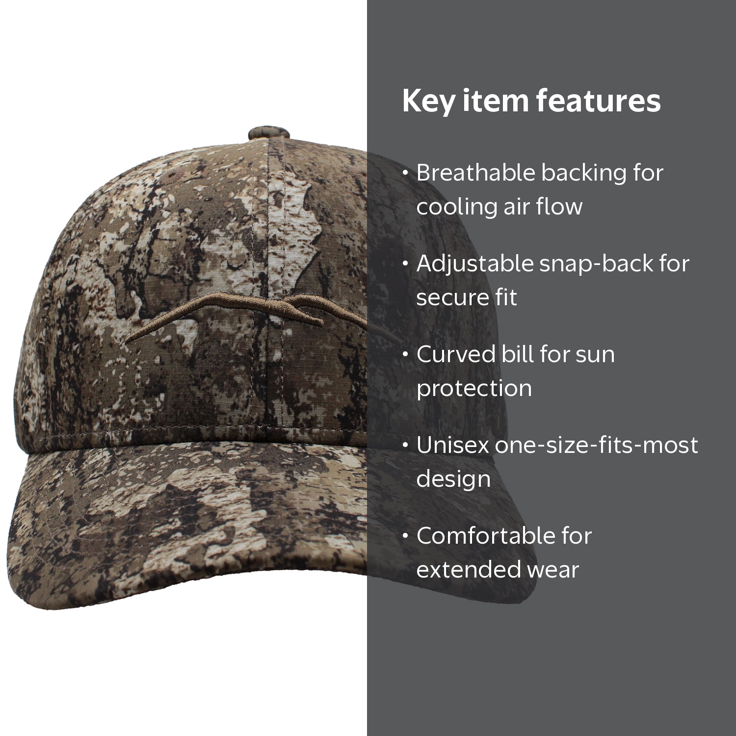 【新品】theredthread S lace up hunting cap Tekari Unisex Breathable Snap Back Hunting Cap - Walmart.com