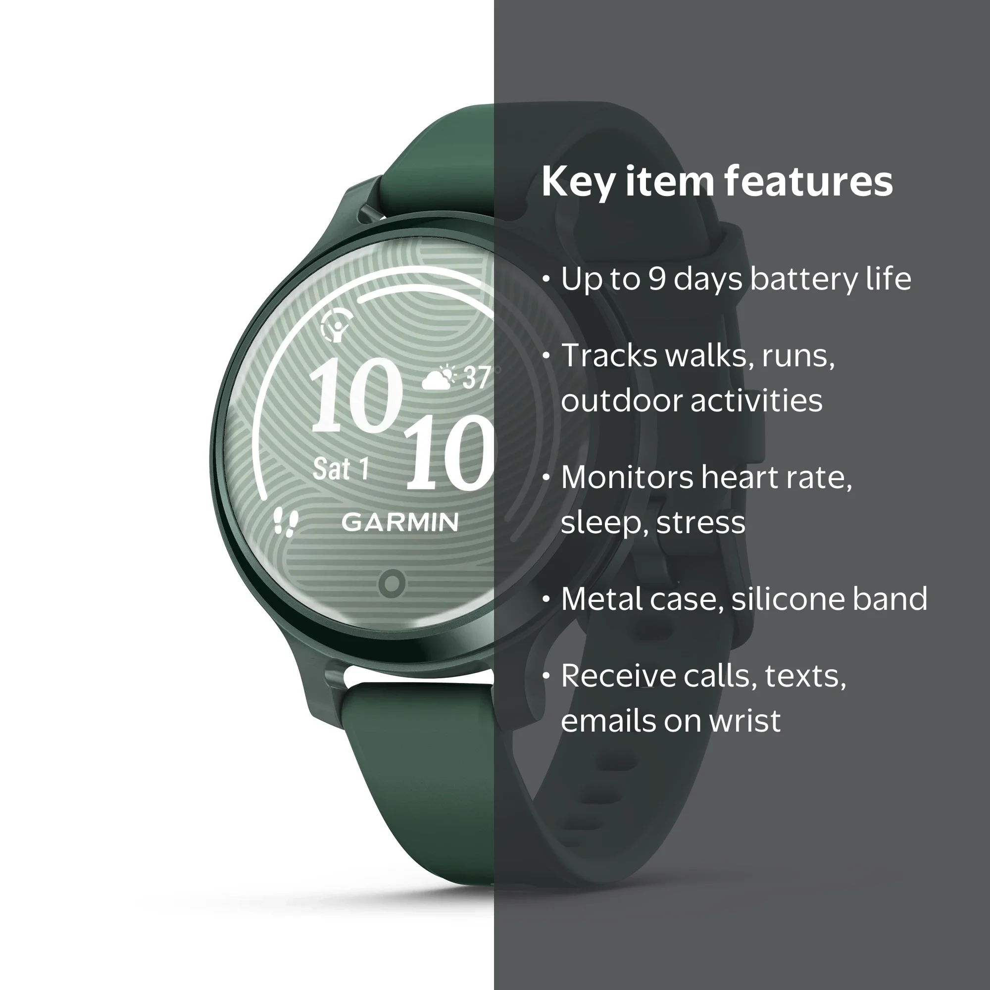 Garmin Lily® 2 Active, Small and Stylish Smartwatch, Built-In GPS