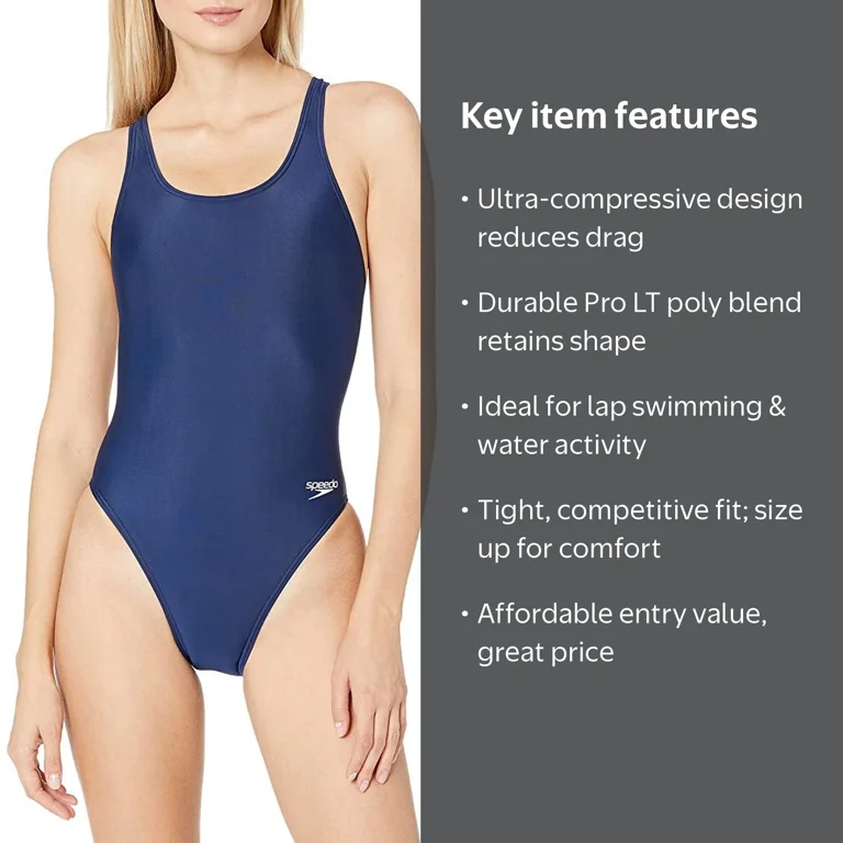 speedo swim dress women Women's Learn To Pro LT Superpro One Piece Swimsuit at Wide straps have elastic at the edges and a racerback style to prevent slippage Speedo Women's Super Pro LT