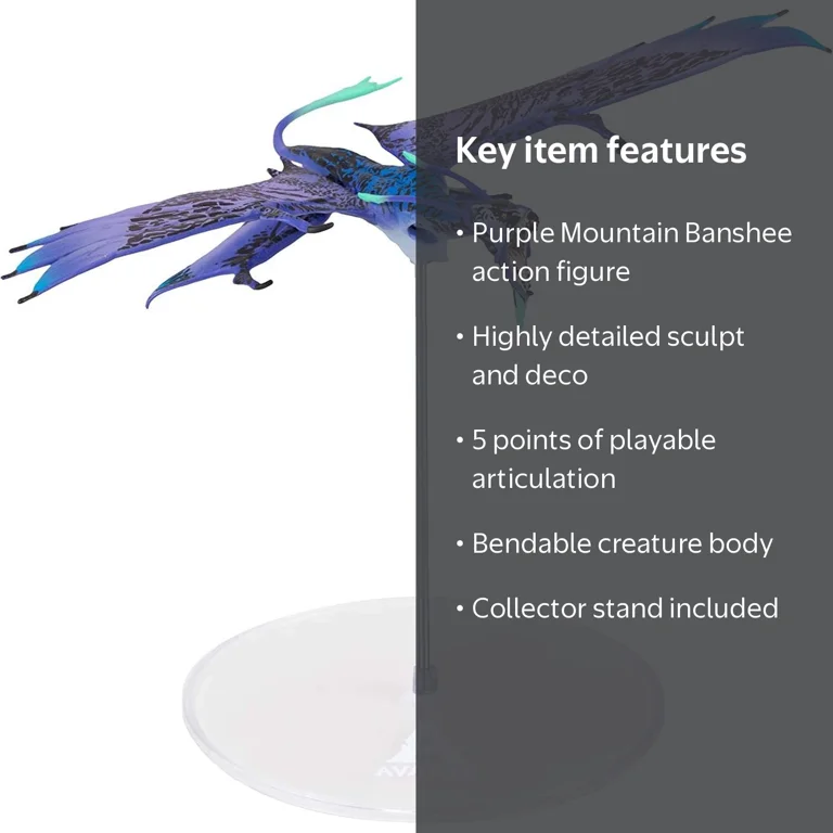 McFarlane Avatar Way of the Water Mountain Banshee Action Figure