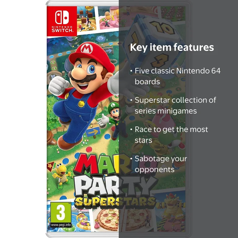 Nintendo, Mario Party Superstars, Nintendo Switch Game, Classic
