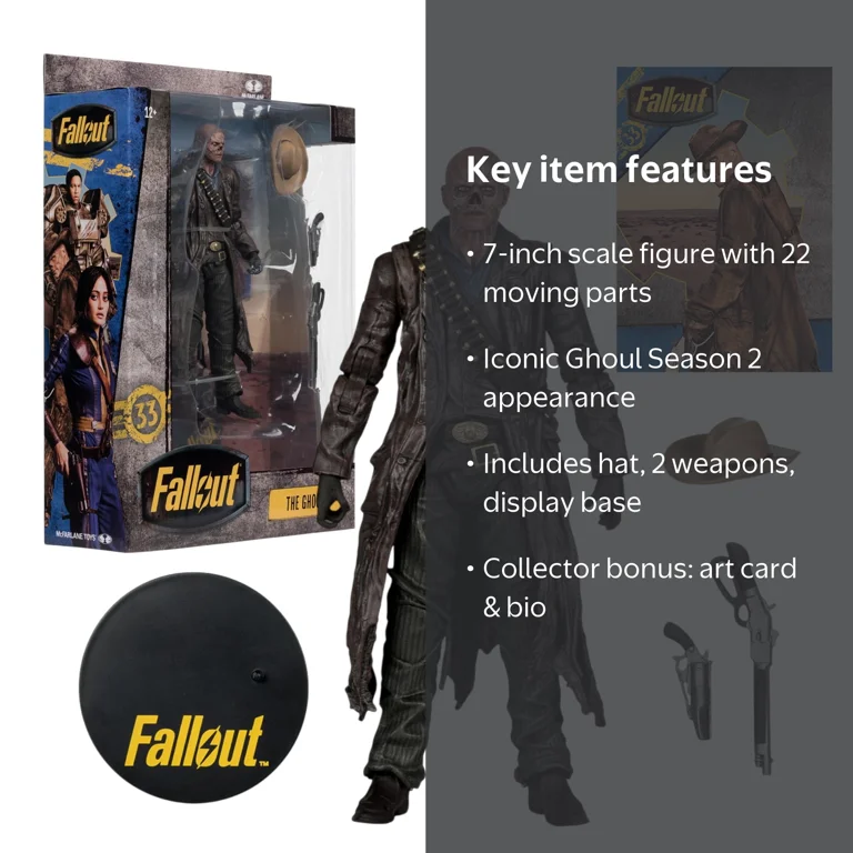 McFarlane Toys, The Ghoul Fallout TV Series, 7-Inch Action Figure