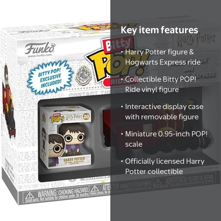 Funko, Funko Bitty POP! Ride Harry Potter, Harry and Hogwarts