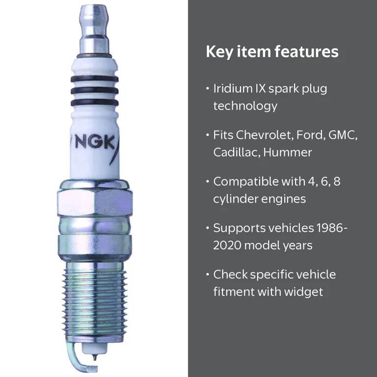 NGK, Spark Plug, TR5IX Iridium IX, Fits Select Vehicles - Walmart.com